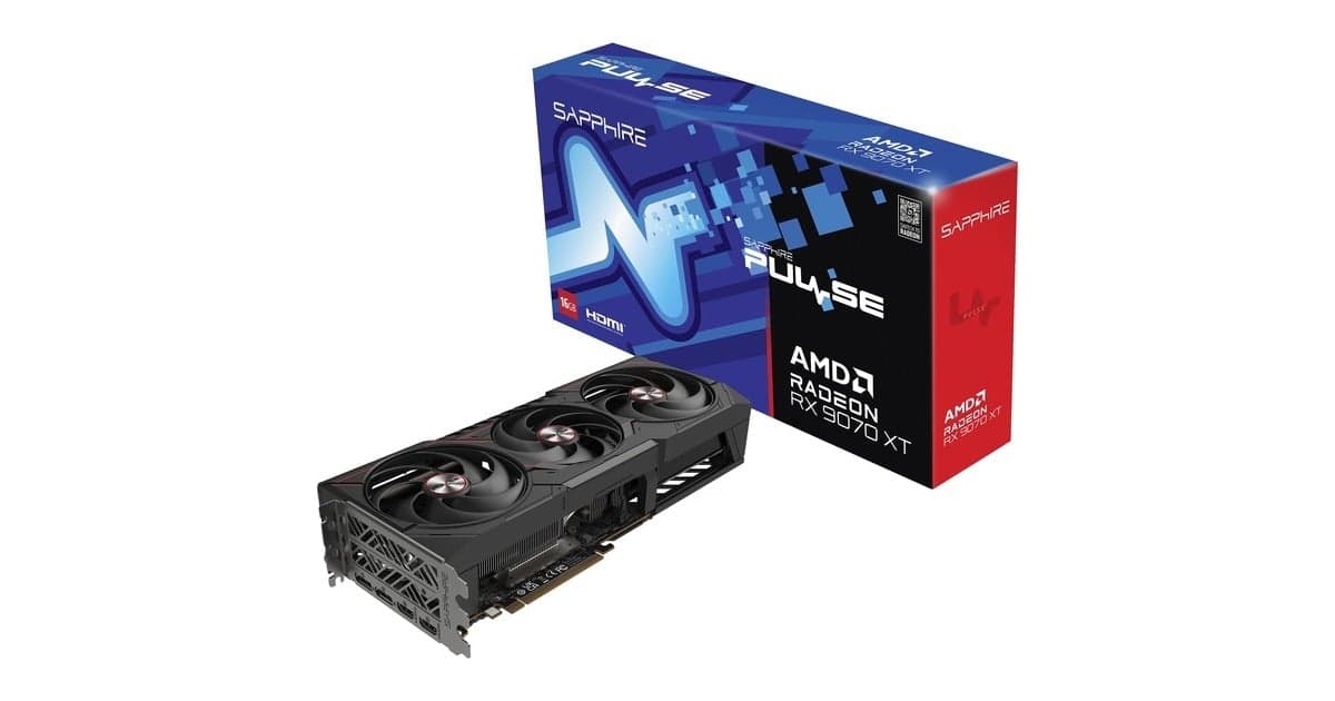 Sapphire Pulse Radeon RX 9070 XT